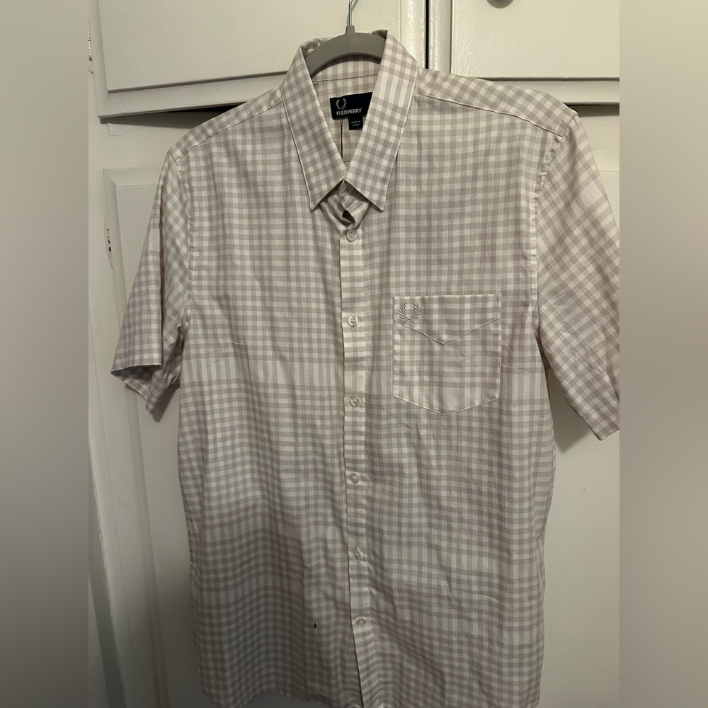 Fred Perry Short Sleeve Shirt (New)